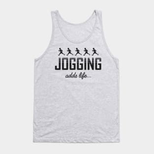 Workout Vintage Jogging Adds Life Aesthetic Punk Blink Tank Top